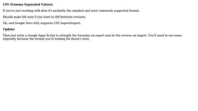 Software Engineering: Git-friendly spreadsheet format? (6 Solutions!!) смотреть онлайн