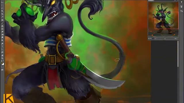 "Imp the pirate" Hearthstone Warcraft Fan Art Speedpaint смотреть онлайн
