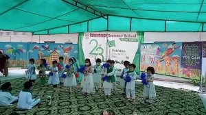 Pakistan Day performance by little angels