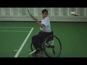 Теннис на колясках в передаче на телеканале ТВЦ 25 08 2019
