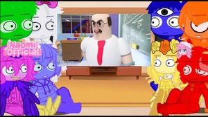 Garten of Banban w/ NabNab & Slow Seline React To NabNab vs Banban II Gacha Club II My AU