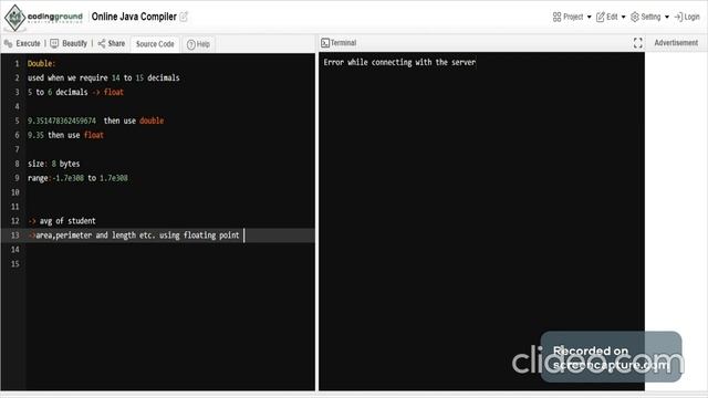 Language Fundamentals (Tamil) || Data Types-2 || Core Java Tutorial