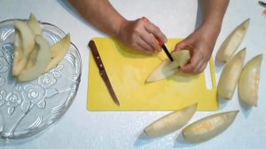 2 Способа красиво нарезать дыню