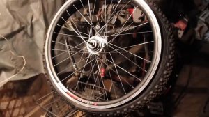 Переспицовка колеса велосипеда 
Stels Pilot 710 на планетарную втулку.