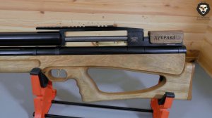Пневматическая винтовка Дубрава Лесник BullPup 6.35 мм V4 (400 мм, Орех) видео обзор 4k