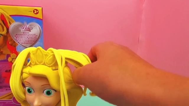 Набор для лепки Рапунцель от Play-Doh демонстрация часть 1 смотреть онлайн