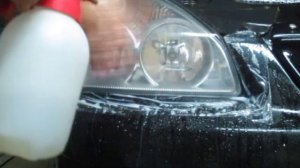 полировка фар на приоре