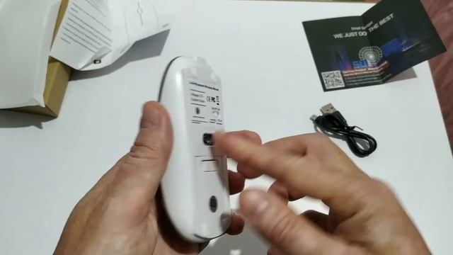 Беспроводная мышка с WiFi и bluetooth подключением с AliExpress