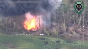 Уничтожение 2-х БМП-1 ВСУ танком ОБТФ "Каскад" (ДНР)