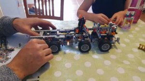 LEGO BUILD - Building the LEGO Technic 42112: Concrete Mixer Truck Set