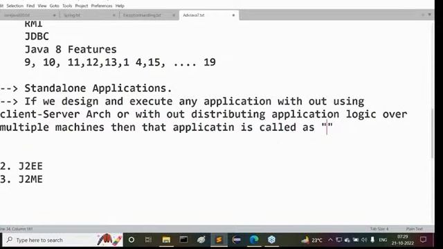 ADV. JAVA with JAVA Frameworks by Mr. Nagoor Babu Sir смотреть онлайн