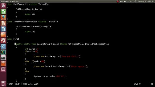 Exception Handling in Java | #15 | Customized Exception in Java