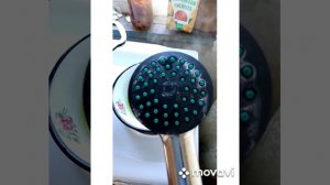 Как по чистить душивую лейку и кран от накипи?