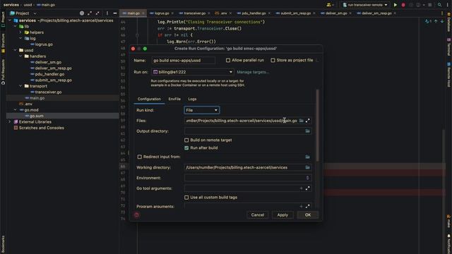 How to debug Go (Golang) application remotely in GoLand смотреть онлайн