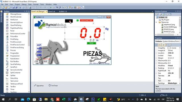 SOFTWARE PARA CONECTAR Y CAPTURAR UA BALANZA O INDICADOR DE PESO - VISUAL 2010 смотреть онлайн