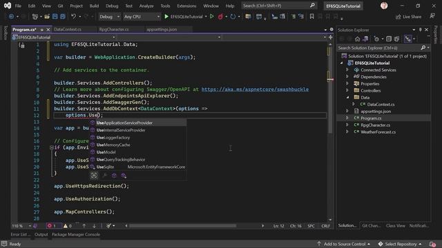 .NET 6 ? EF Core & SQLite with Code First Migrations