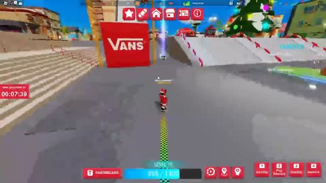 Как получить 3 НОВОГОДНИЕ ВЕЩИ и ЛЕДЯНУЮ ГОЛОВУ | Roblox смотреть онлайн