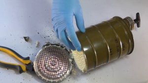 Разборка регенеративного патрона РП-4