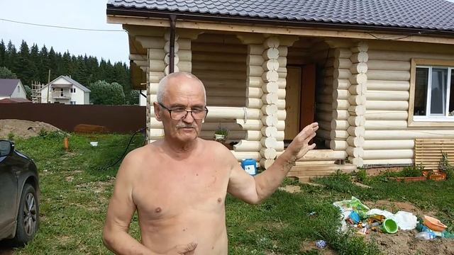 Видео отзыв от заказчика (баня и дом) о ПСК "Русский Домъ". Пермь