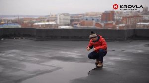 Лужи на Плоской Кровле? Это Нормально!