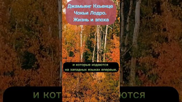 Джамьянг Кхьенце Чокьи Лодро.  Жизнь и эпоха.