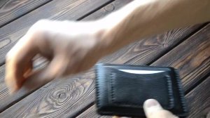 Обложка для автодокументов из натуральной кожи.