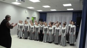 Хоровая редакция А. Луканина, стихи А.С. Пушкина русская народная песня "Зимний вечер"