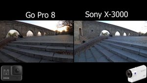 Экшн камера Sony x-3000 остается быть лучше Go Pro!