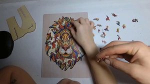 Деревянный Арт Пазл Мозаика из Фикс-Прайс
