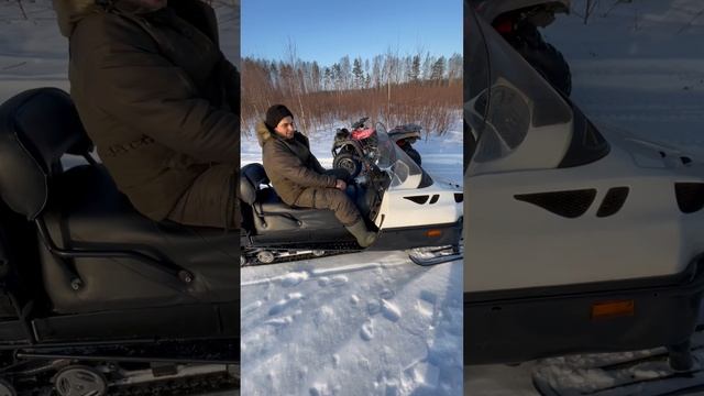 Снегоход Тайга 500, электростартер Denso смотреть онлайн