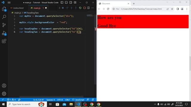Javascript#30 How to add and remove element in the html from javascript bangla tutorial