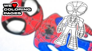 #44 Spidey Раскраска | МЫ ❤️ РАСКРАСКИ