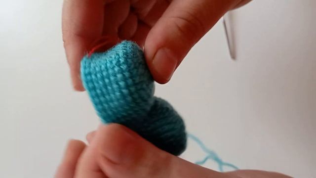 Як швидко зв'язати сердечко за 20 хвилин. ?? Патріотичне сердечко гачком??. смотреть онлайн