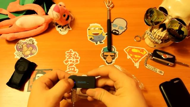 ИЗ КИТАЯ №5 : Bluetooth AUX аудио АДАПТЕР,РОЗОВАЯ ПАНТЕРА И БЕЗДЕЛУШКИ. смотреть онлайн