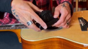 How to Install AcoustiFex Double pickup in Kepma Guitar