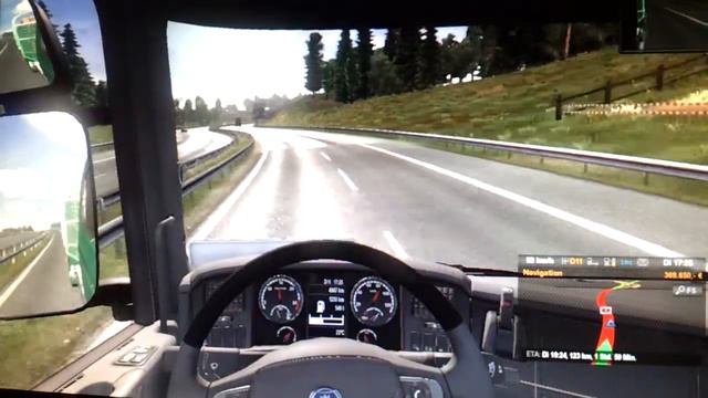 Zurich. Bern. Euro Truck Simulator 2. Взгляд с коляски. Vlog. Senden. Germany