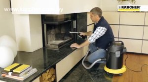 Karcher AD 3.200 - пылесос для золы и сухого мусора