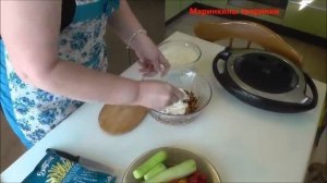 Кебабный салат. Маринкины творинки