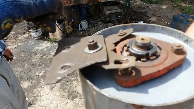 Новое решето , новый кожух зернового элеватора комбайна Нава СК 5 смотреть онлайн