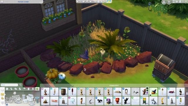 Осенний дом в Виллоу Крик #6 [Строительство The Sims 4] смотреть онлайн