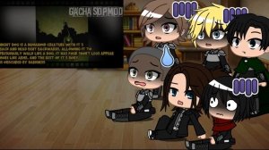 AOT reacts to Trevor Henderson creations PART 2 ||Gacha Club||