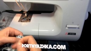 Обзор швейной машины Janome 7518A