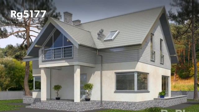 Проекты домов из пеноблоков RuPlans. ТОП-20 смотреть онлайн