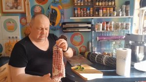 Вкусное сало холодного копчения и ленточный дымогенератор