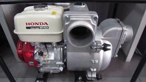 Ремонт и обслуживание мотопомпы для грязной воды Honda WT40X/Honda GX-390