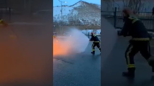 пожарные