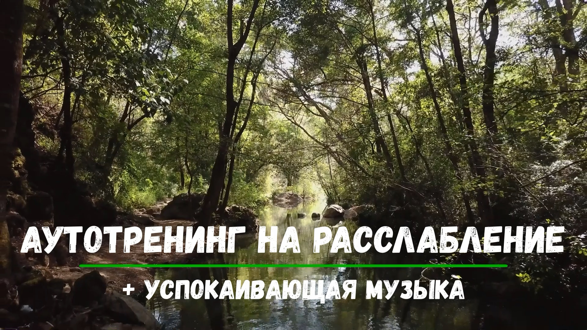 Музыка расслабляет и успокаивает