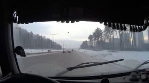 Дальнобой по Уралу 105 мороз -45, солярка вытекла, приехал в ЕКБ