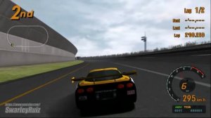 Gran Turismo 3 A-Spec PS2 | Test Course | Chevrolet Corvette C5R '00