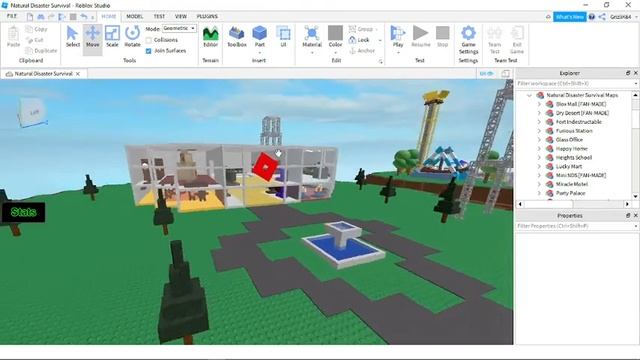 Все почти удалёные карты Natural Disaster Survival #Roblox смотреть онлайн